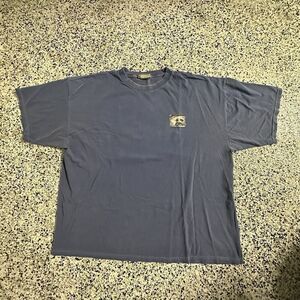 West Trend Island Paradise T-Shirt Naples On The Gulf Mens XXL Navy Blue Y2K
